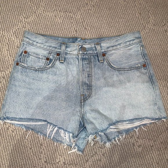 Levi''s, Denim Shorts, Size 26/27 - Picture 1 of 5